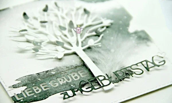 Art Craft Tree - Piggy Craft metal cutting dies cut