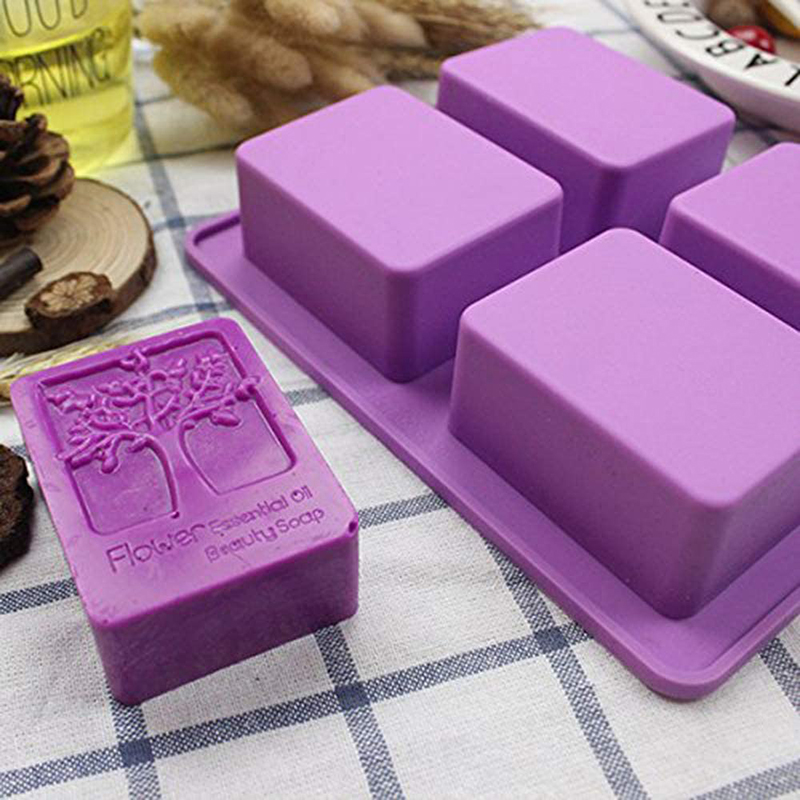 Art Craft Tree - Rectangle Life Tree Silicone Soap Mold