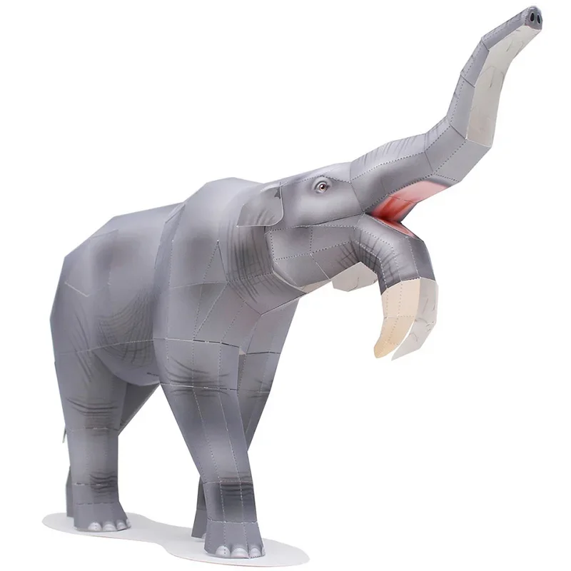 Art Craft Cardboard - Deinotherium Elephant Origami Art Folding Mini