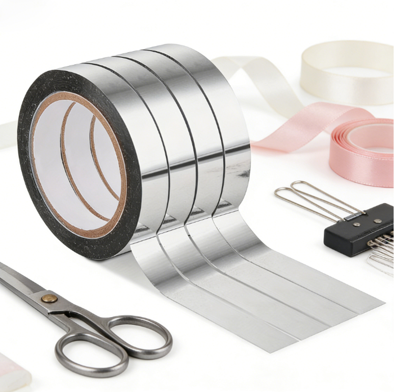 Art Craft Mirror - Silvery Metallic Mirror Tape,Art Self-Adhesive Decorative