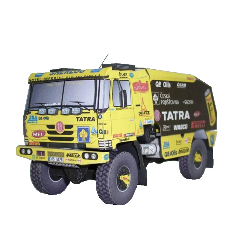 Art Craft Cardboard - Tatra 815 2008 Truck 1:53 Dakar