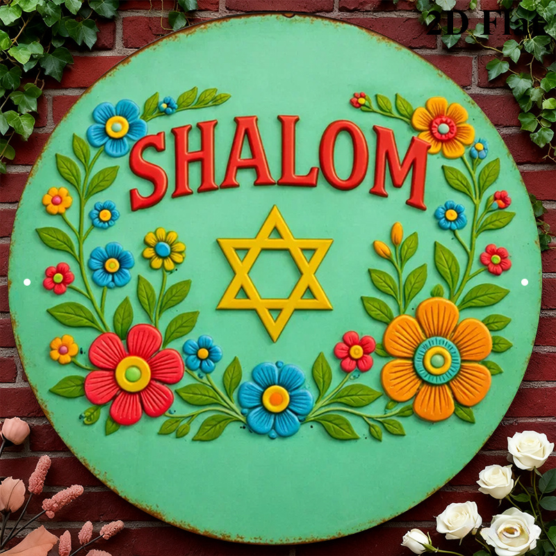 Art & Craft Kortingscode - CIFBUY Shalom Star of David Aluminum