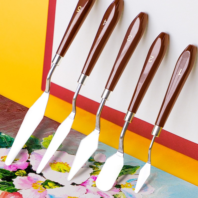 Acrylic Pour Paint - For Artists Paint Spatula Set Oil