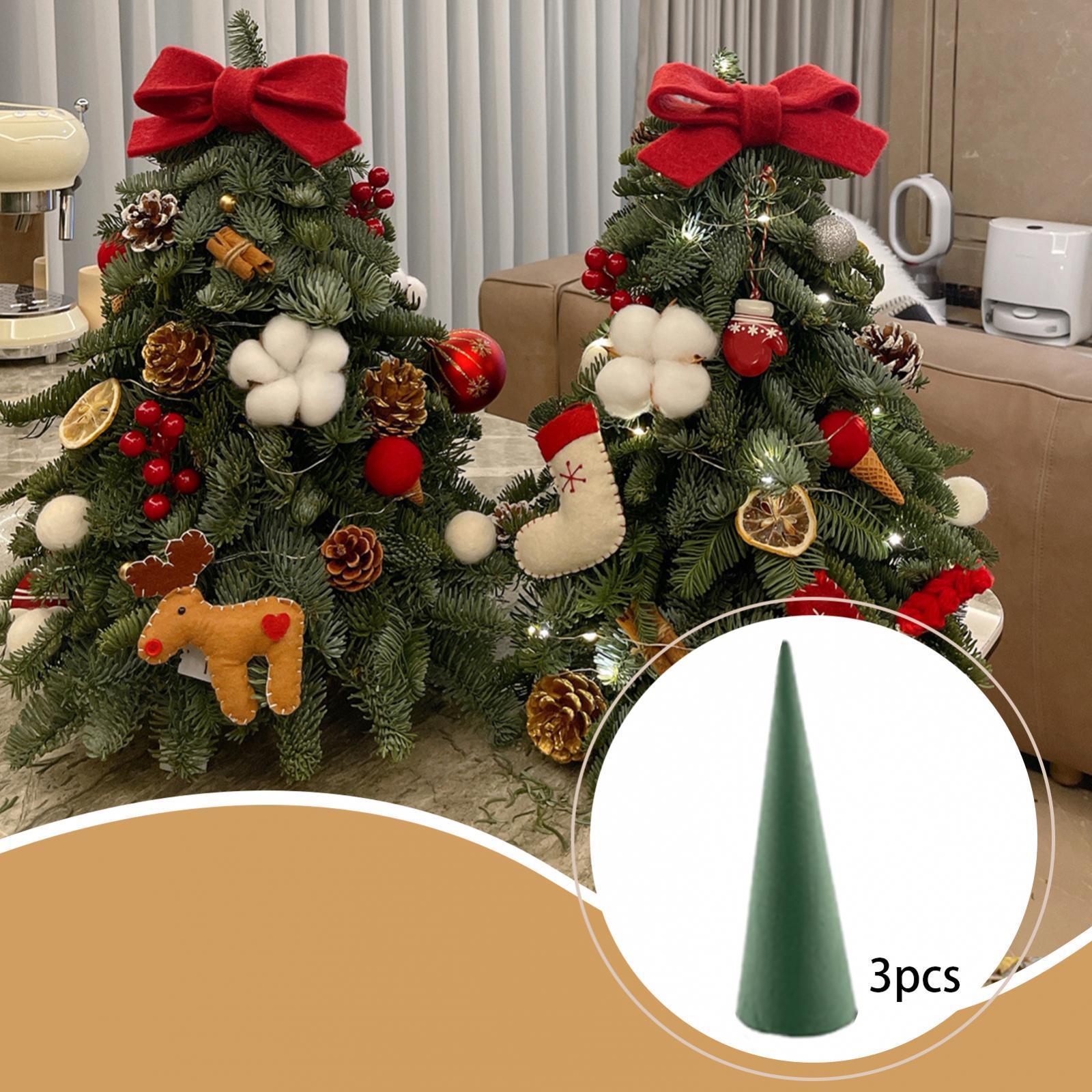 Art Craft Tree - Floral Christmas Tree Cone Versatile Portable