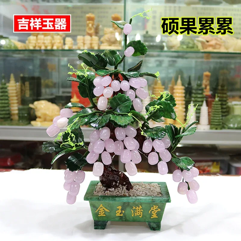 Stone ornament grape tree Zhao - Art Craft Tree recension och pris