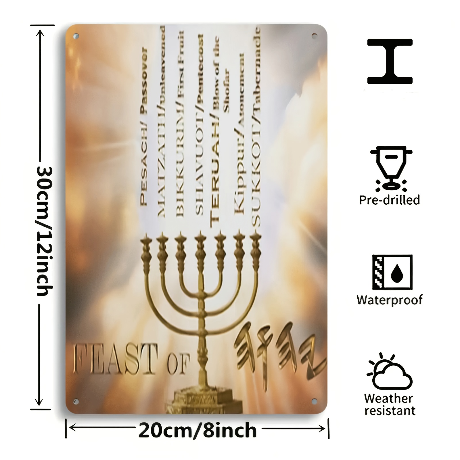 CIFBUYHebrew Star of David Alu - Art & Craft Kortingscode recension och pris