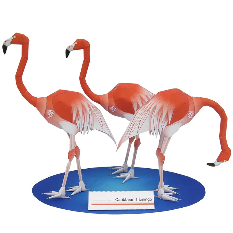 Caribbean Flamingo Folding Thr - Art Craft Cardboard recension och pris