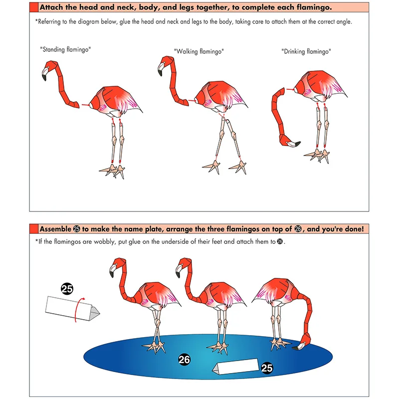 Caribbean Flamingo Folding Thr - Art Craft Cardboard recension och pris