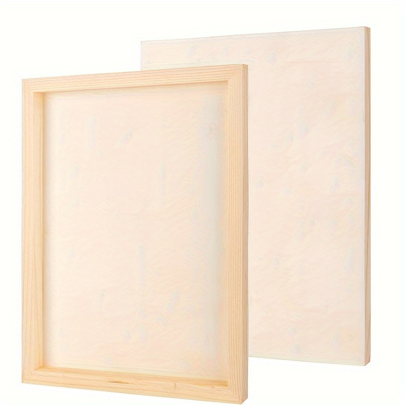 2PCS Wood Panel Board, Wood Ca - Acrylic Pour Paint recension och pris
