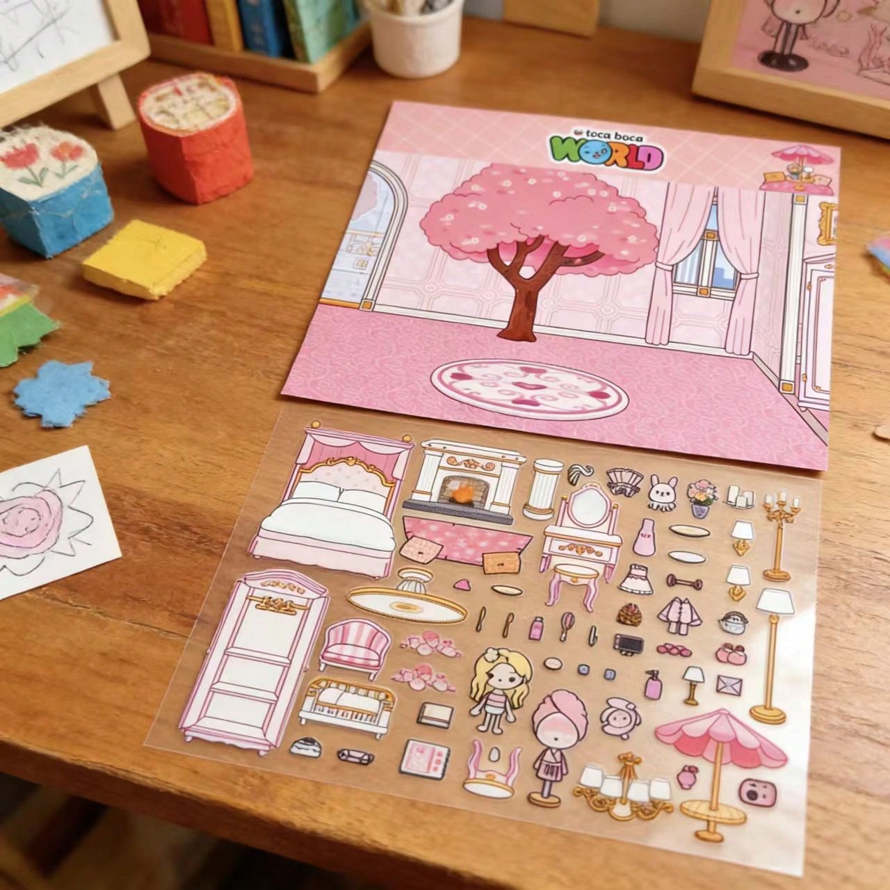 Pink Sakura Tree Hotel Room DI - Art Craft Tree recension och pris