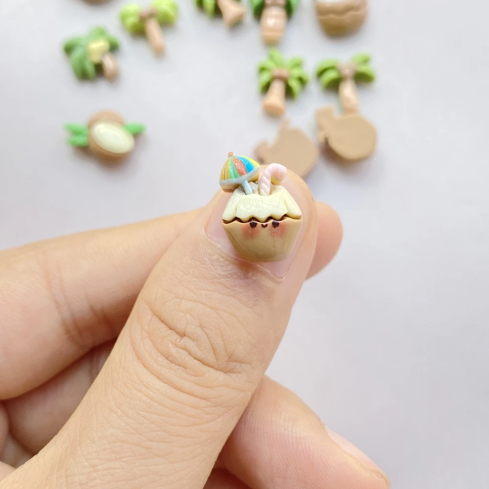 20Pcs Cute Cartoon Coconut Dri - Art Craft Tree recension och pris