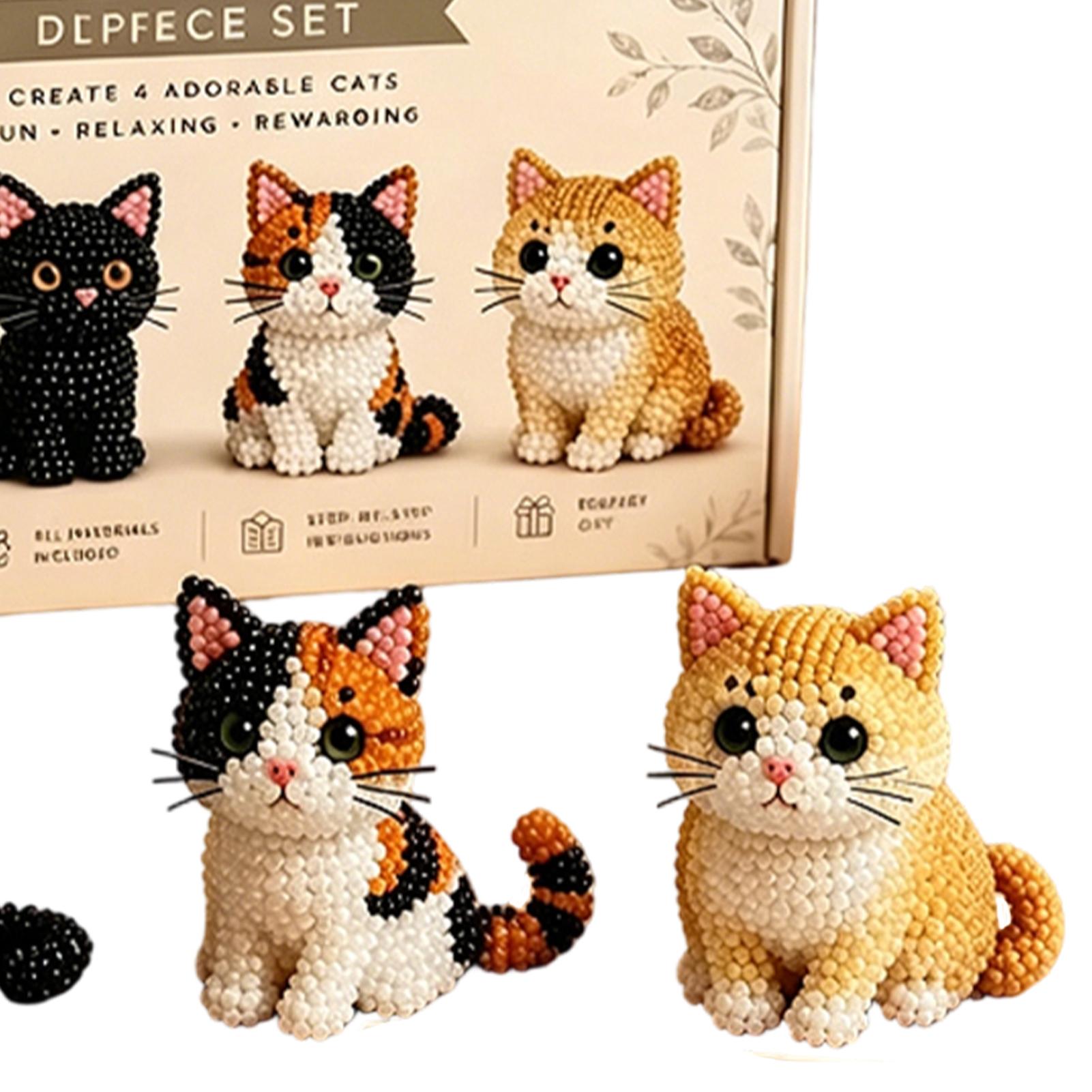 DIY Animal Beading Kit Cute 3D - Art Craft Class recension och pris