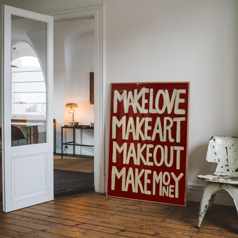 Modern,Retro Self Made Love Ki - Art Craft Love recension och pris