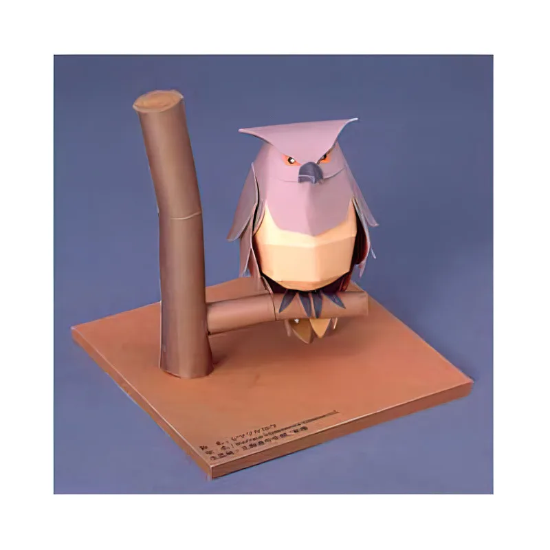 Blakiston's Fish Owls Origami  - Art Craft Cardboard recension och pris