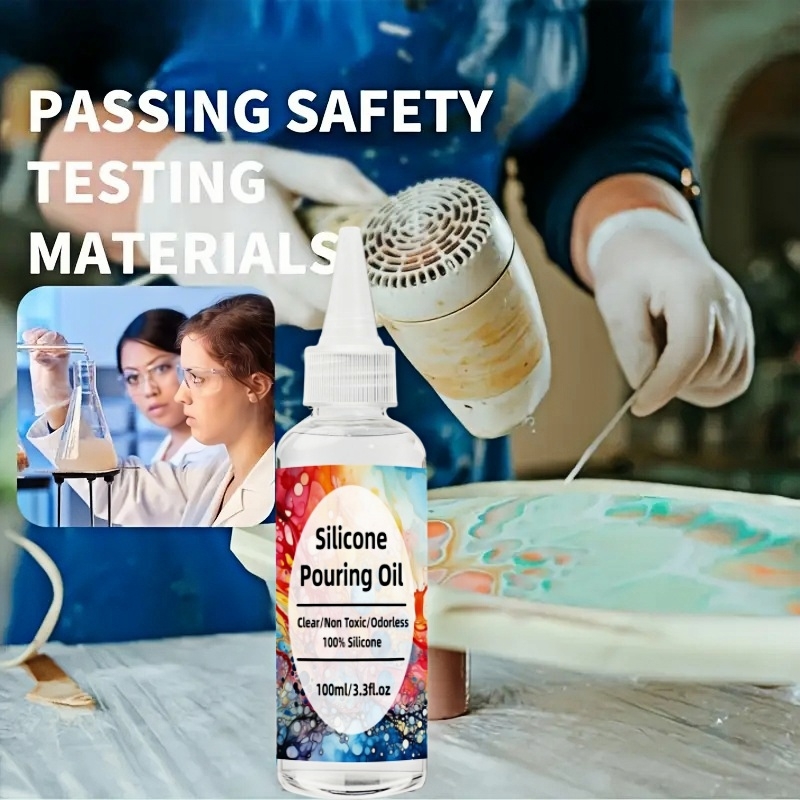 Silicone Pouring Oil for Acryl - Acrylic Pour Paint recension och pris