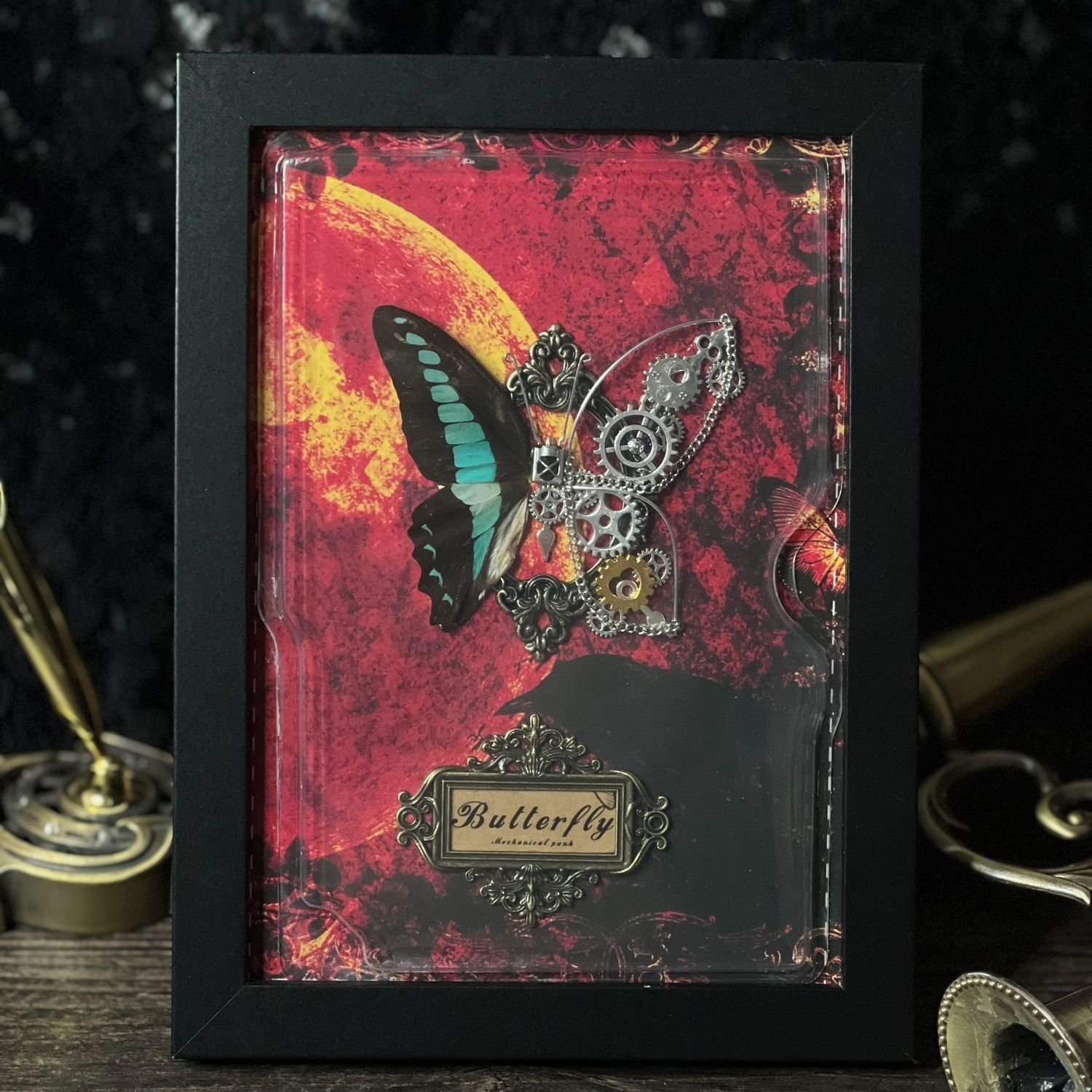 Steampunk Butterfly Frame DIY  - Art Craft Mirror recension och pris