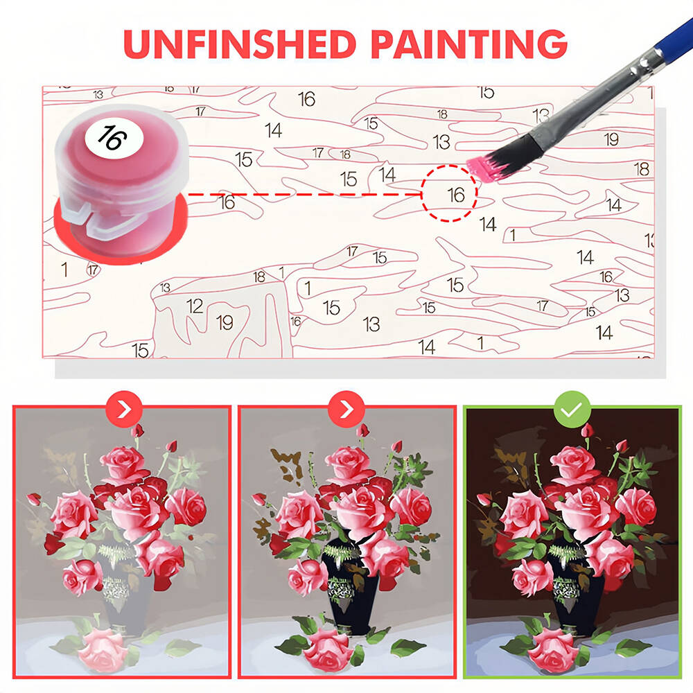 DIY Painting By Numbers Landsc - Art Craft Tree recension och pris