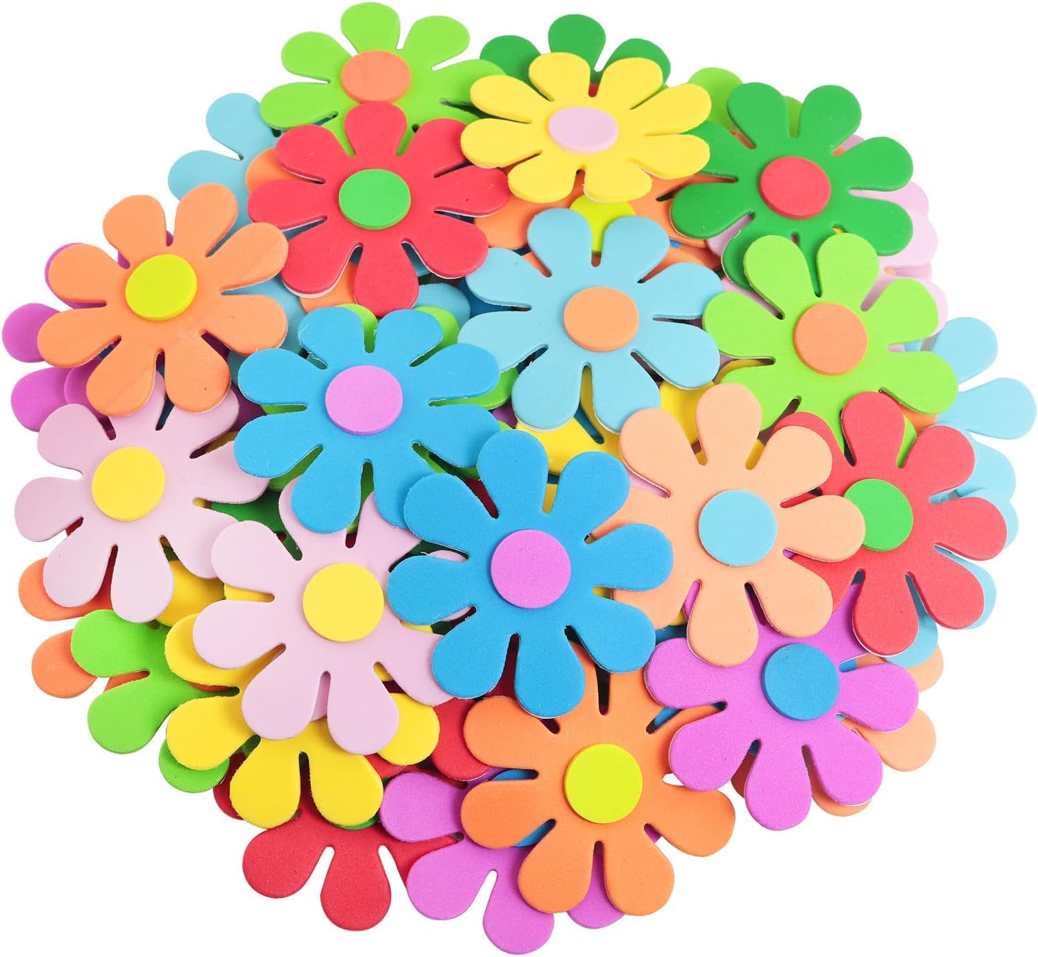 3D flower foam stickers Spring - Art Craft Cardboard recension och pris