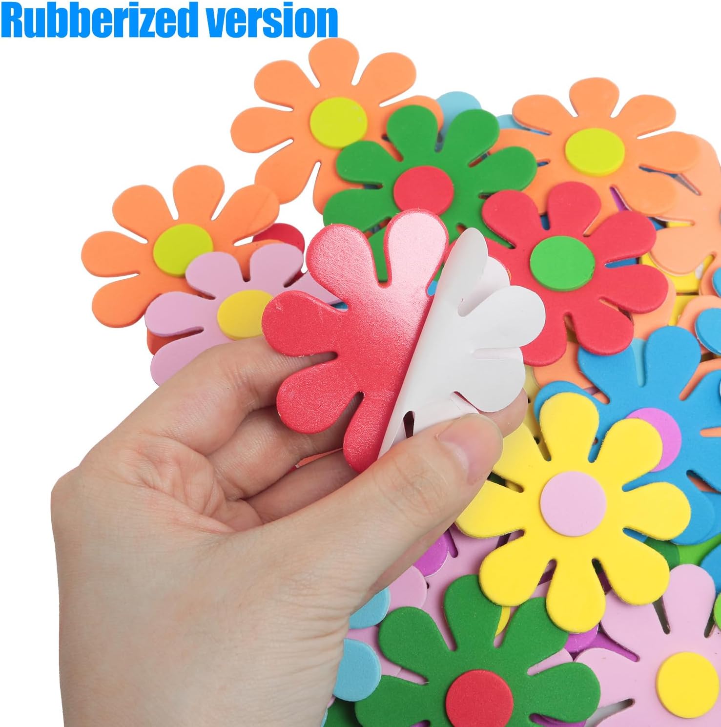 3D flower foam stickers Spring - Art Craft Cardboard recension och pris