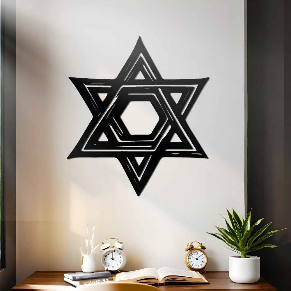 CIFBUY Iron Wall Art Star of D - Art & Craft Kortingscode recension och pris