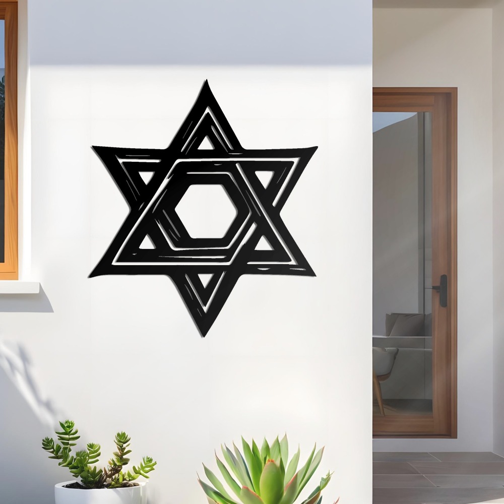 CIFBUY Iron Wall Art Star of D - Art & Craft Kortingscode recension och pris