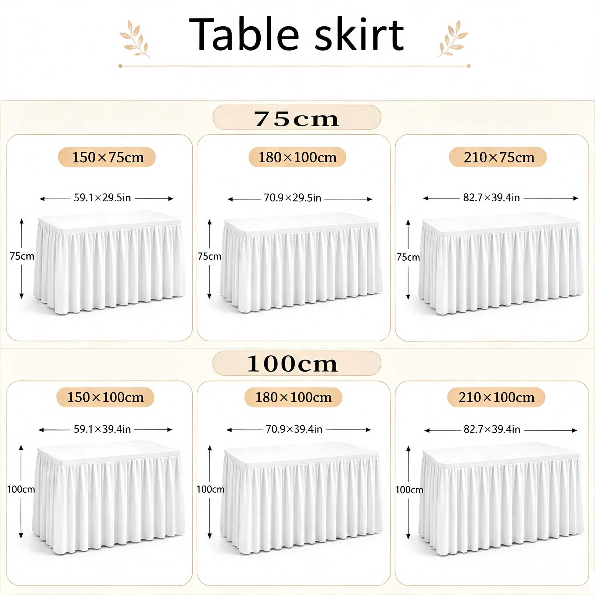 1 tablecloth table skirt, crea - Art Craft Class recension och pris