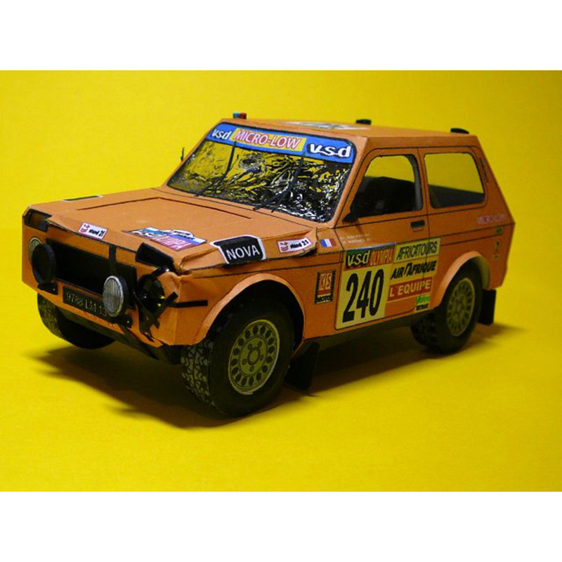 LADA NIVA 1985 1:32 Dakar Rall - Art Craft Cardboard recension och pris