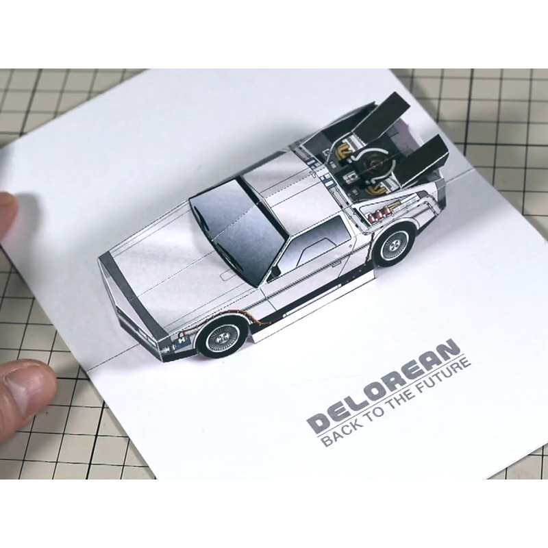 Back To The Future POP-UP Card - Art Craft Cardboard recension och pris