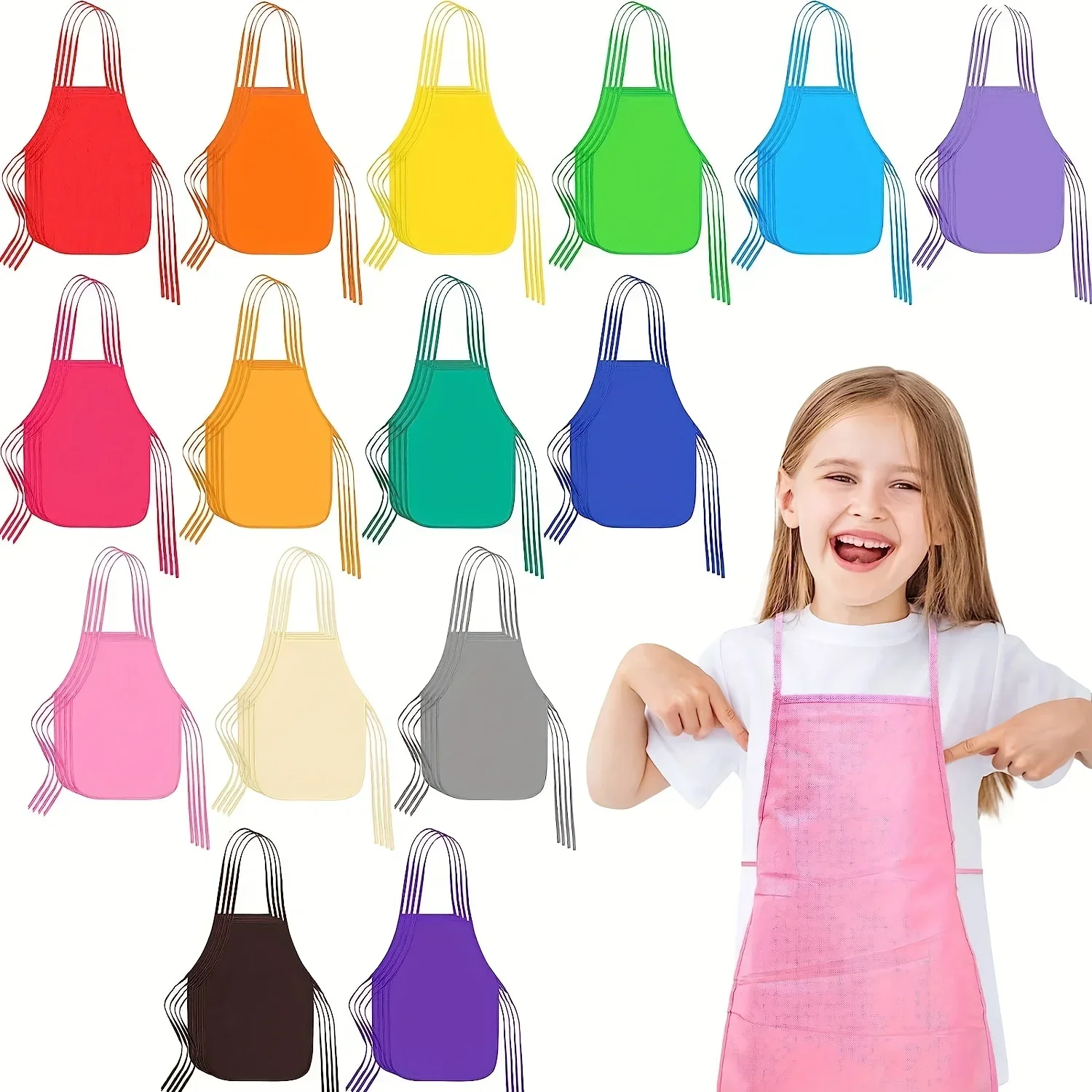 30pcs Kids Non-woven Fabric Ap - Art Craft Class recension och pris