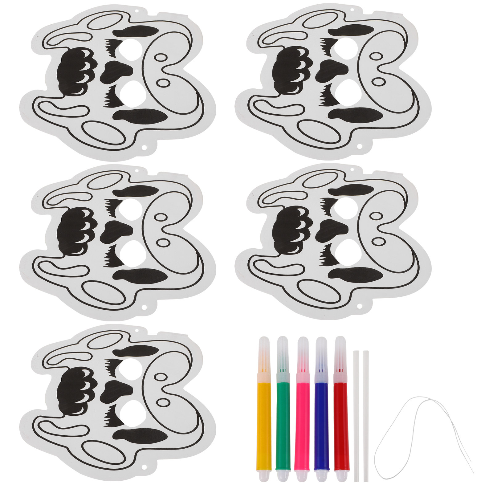 1Set DIY Graffiti Balloon Mask - Art Craft Class recension och pris