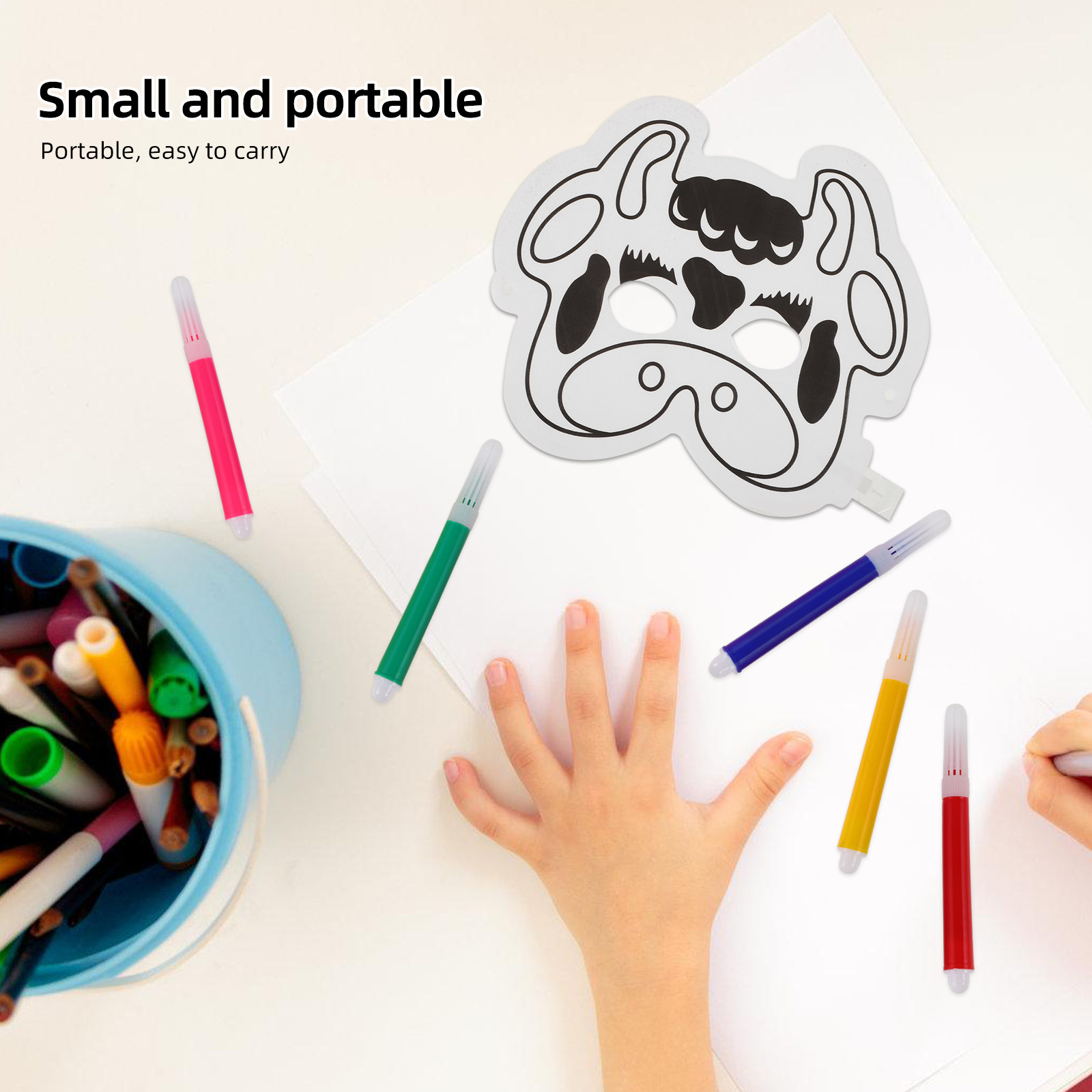 1Set DIY Graffiti Balloon Mask - Art Craft Class recension och pris