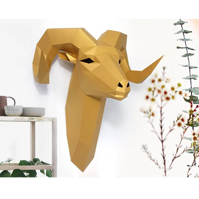 Pre-cut Bighorn Wild Sheep Ani - Art Craft Cardboard recension och pris