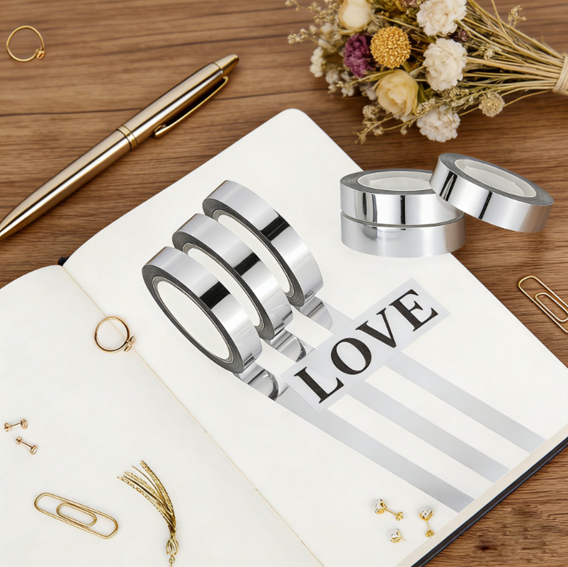 Silvery Metallic Mirror Tape,A - Art Craft Mirror recension och pris