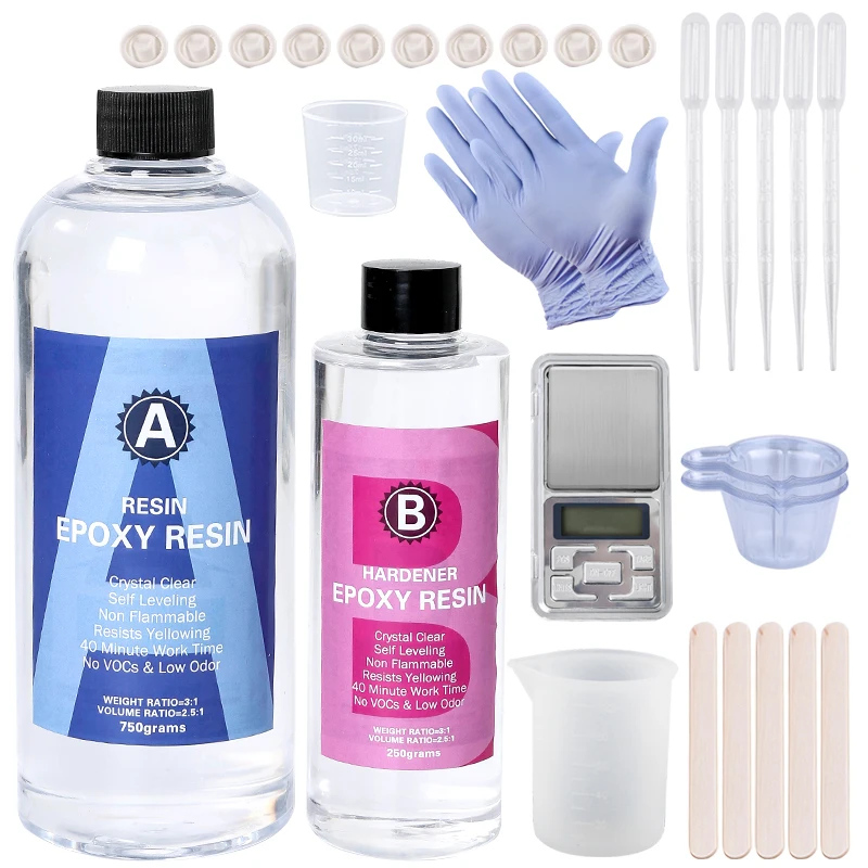 Epoxy Resin Kit Crystal Clear  - Art Craft Easy recension och pris