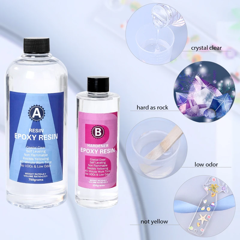 Epoxy Resin Kit Crystal Clear  - Art Craft Easy recension och pris