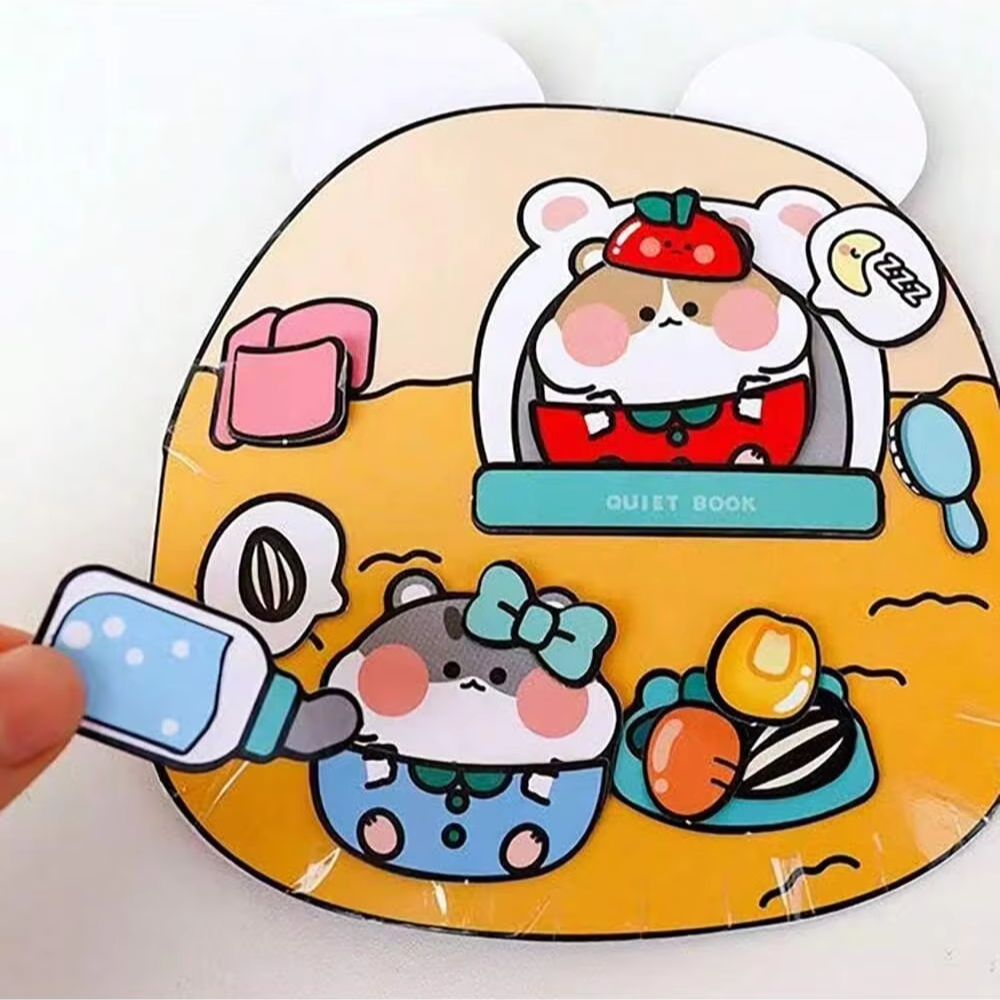 Hamster Keeper Theme DIY Quiet - Art Craft Book recension och pris
