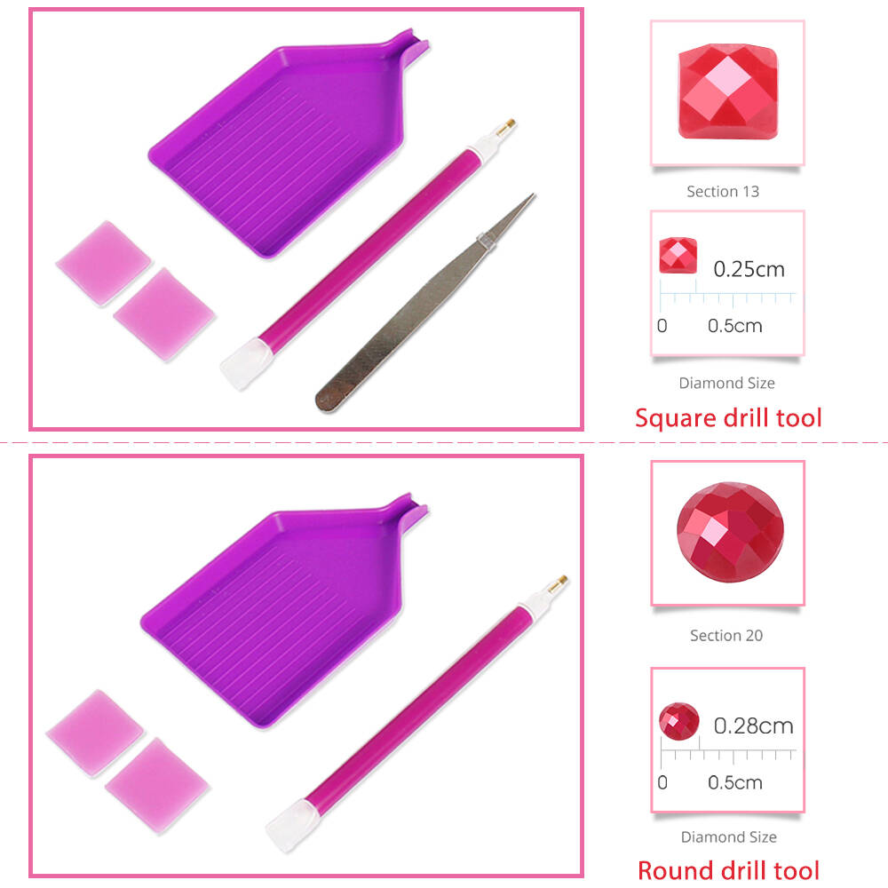 Momoart Full Square Round Diam - Art Craft Tree recension och pris