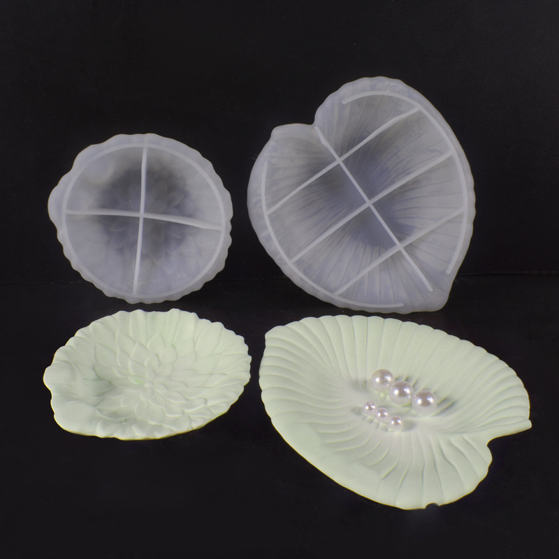 Plaster Cement DIY Leaf Dish M - Art Craft Mirror recension och pris
