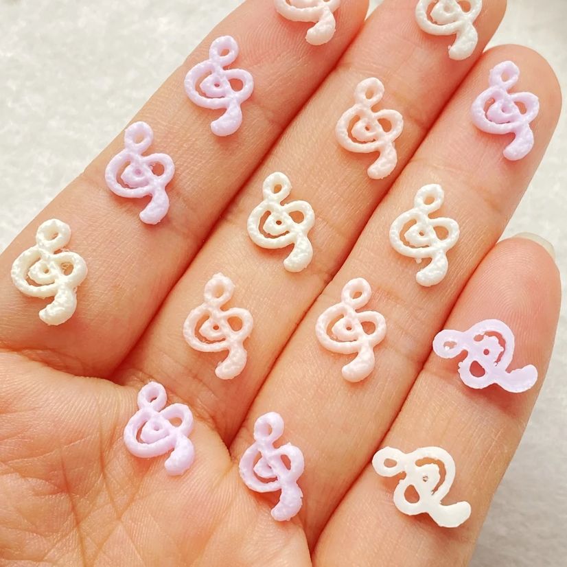 50pcs Mix Resin Mini Pink Musi - Art Craft Love recension och pris