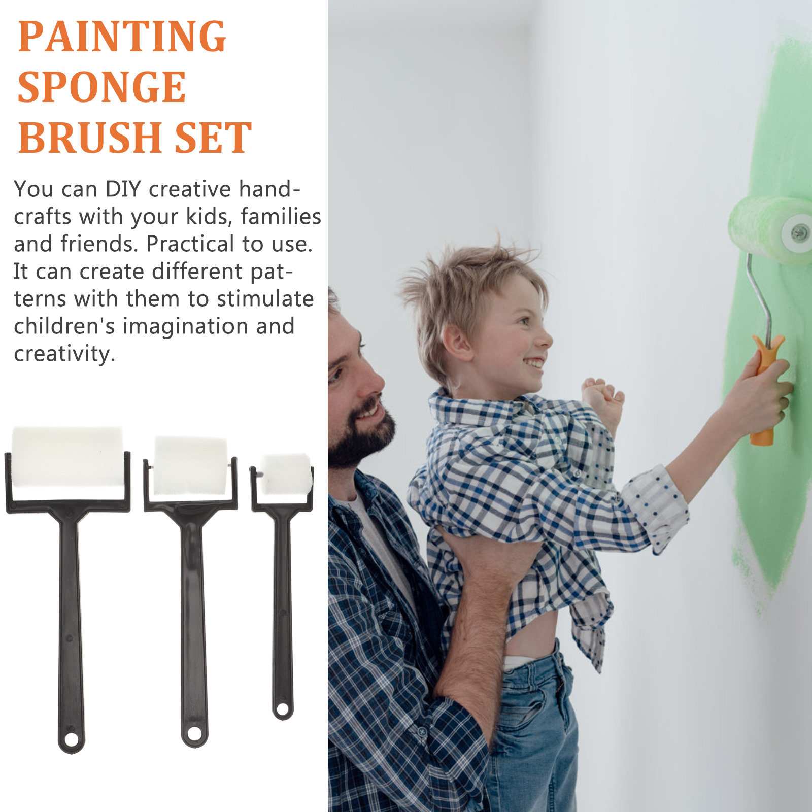 15Pcs Art Painting Sponge Brus - Art Craft Easy recension och pris