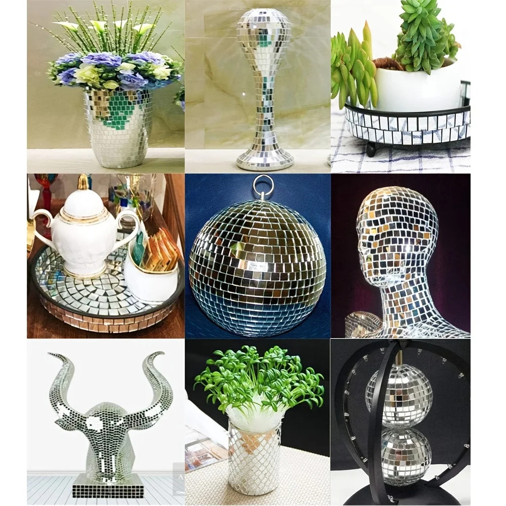 1/5pcs Disco Ball Mirror Stick - Art Craft Mirror recension och pris