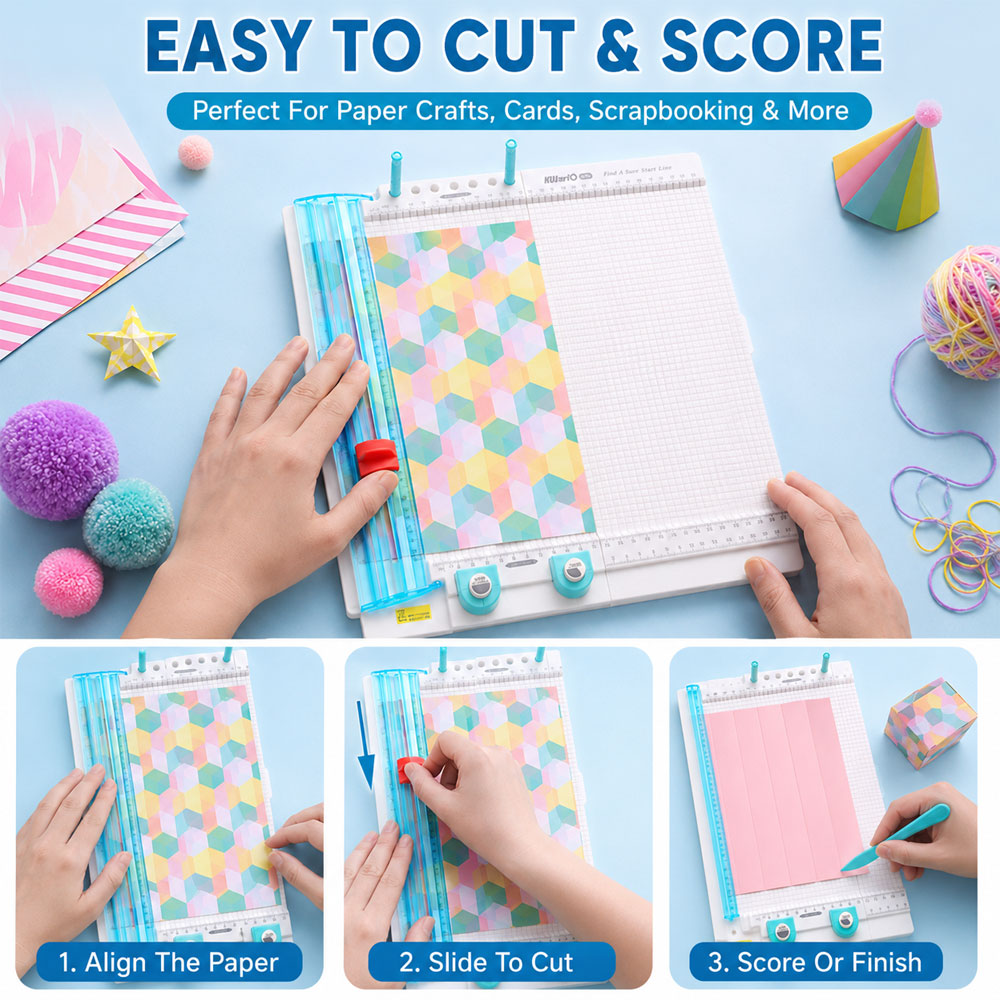7-in-1 Paper Trimmer & Scoring - Art Craft Cardboard recension och pris