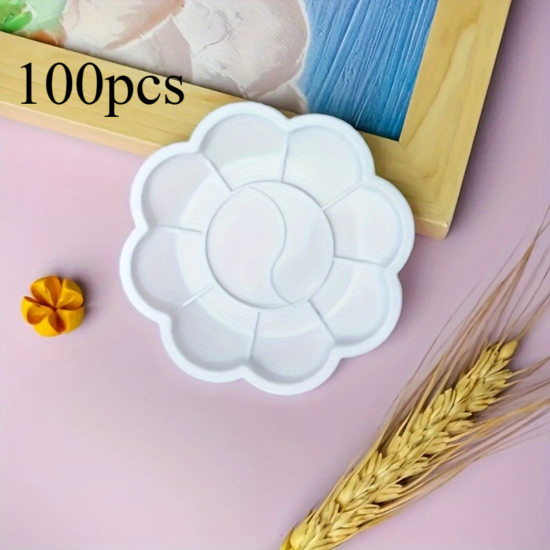 100pcs Disposable Flower Shape - Acrylic Pour Paint recension och pris