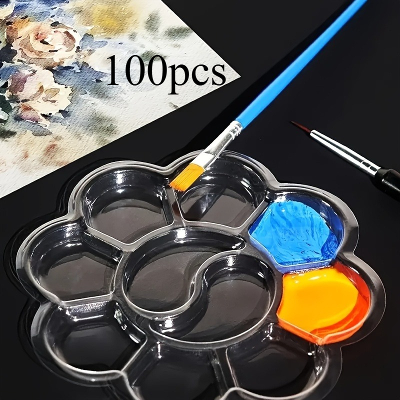 100pcs Disposable Flower Shape - Acrylic Pour Paint recension och pris