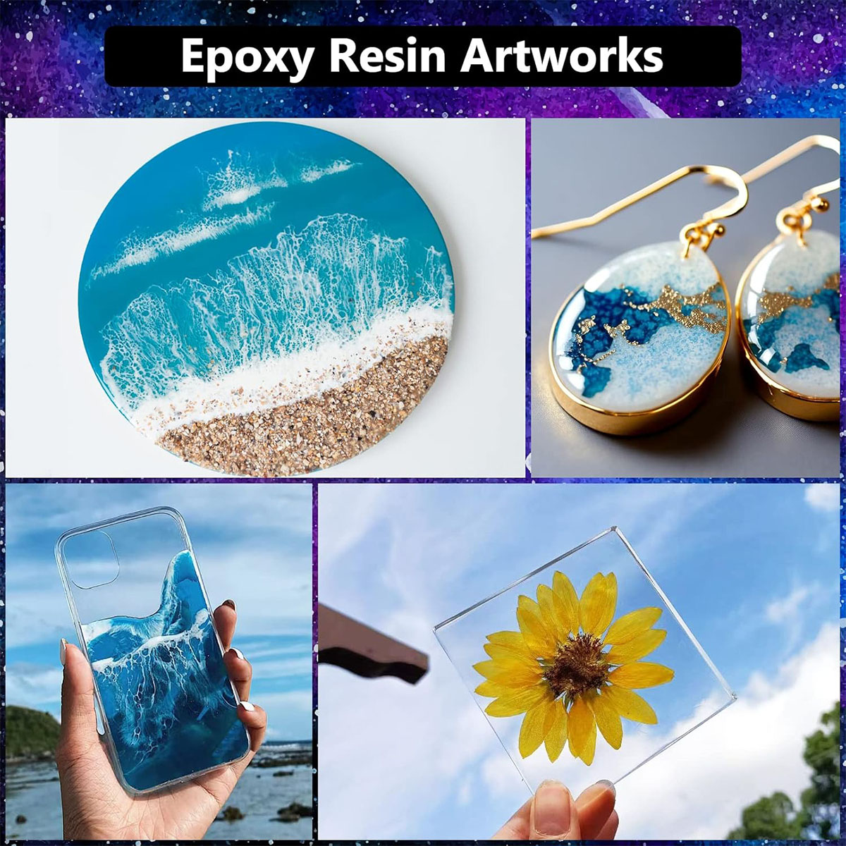 1000ml Crystal Clear Epoxy Res - Art Craft Easy recension och pris
