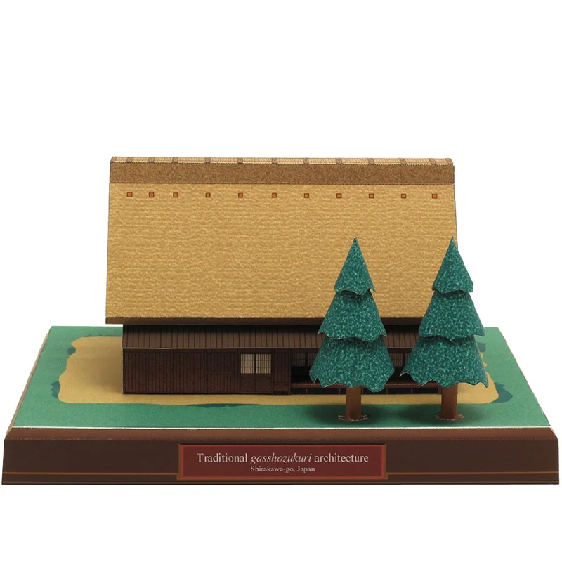 Japan Cottage Gasshozukuri Min - Art Craft Cardboard recension och pris
