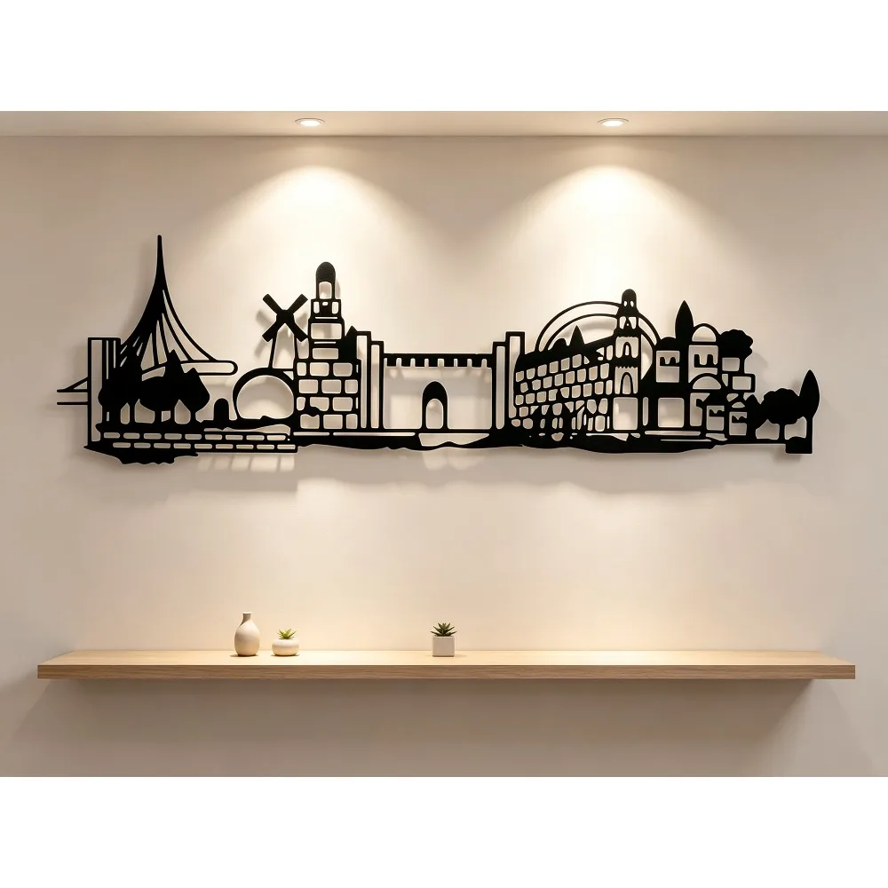 CIFBUY Iron Wall Art Jerusalem - Art & Craft Kortingscode recension och pris