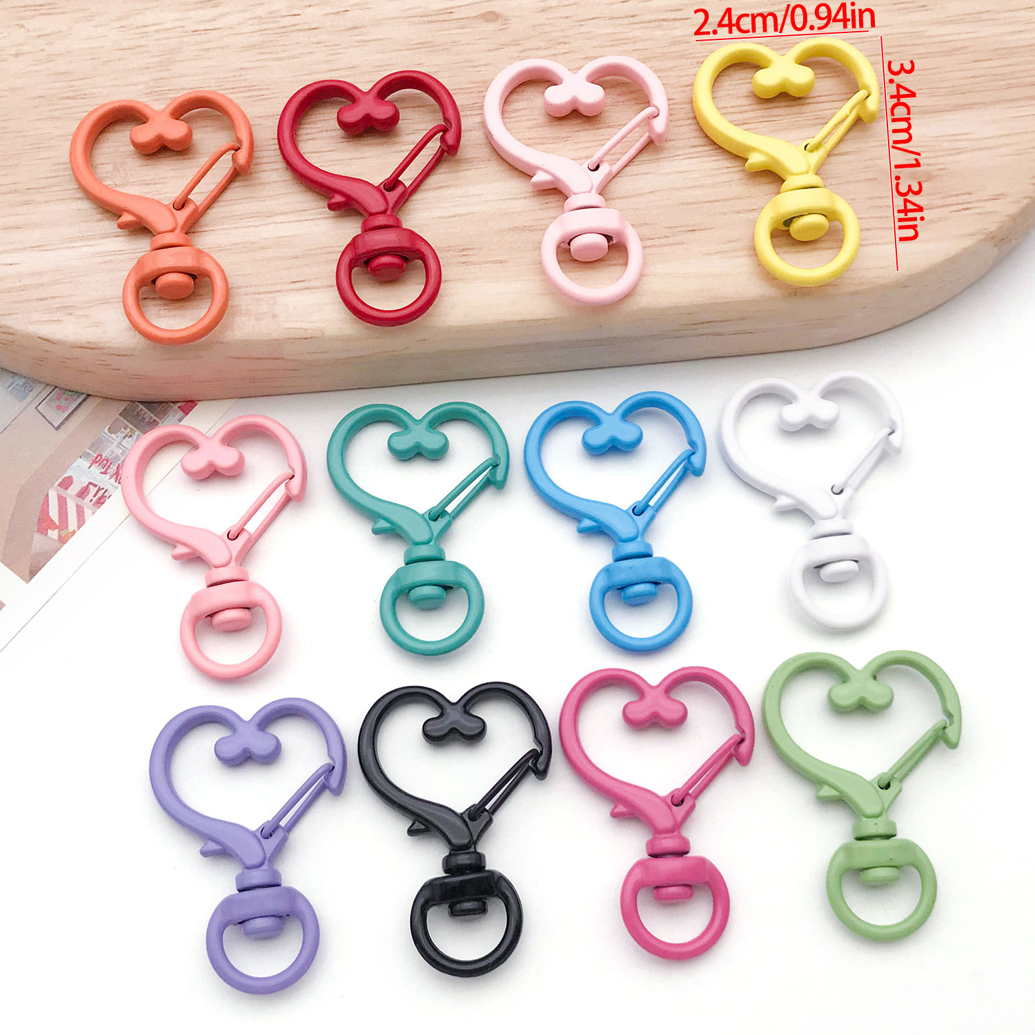 20pcs 24x34mm Paint Love Hook  - Art Craft Love recension och pris