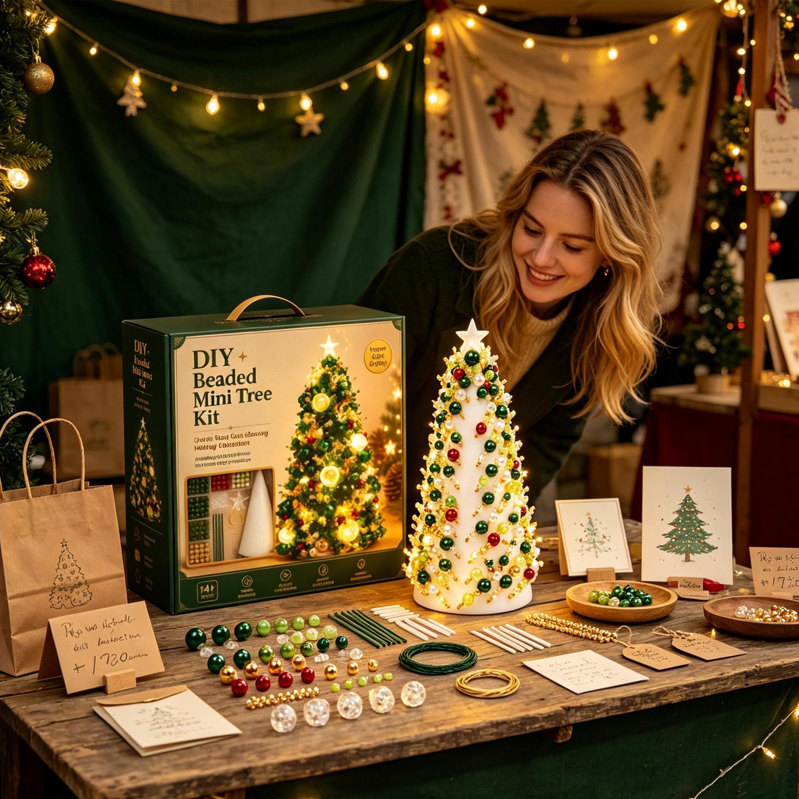 Beaded Christmas Tree Kit DIY  - Art Craft Tree recension och pris