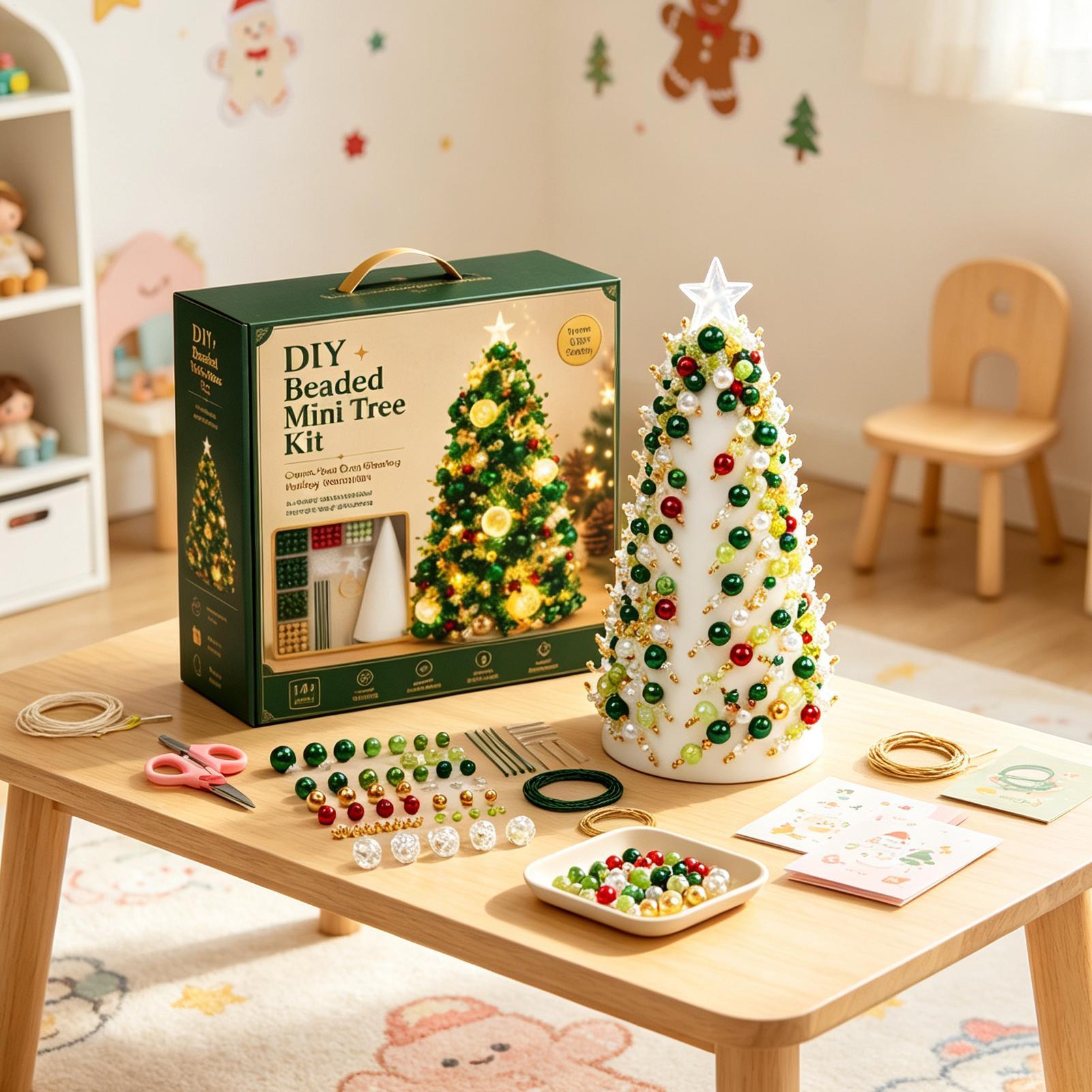 Beaded Christmas Tree Kit DIY  - Art Craft Tree recension och pris